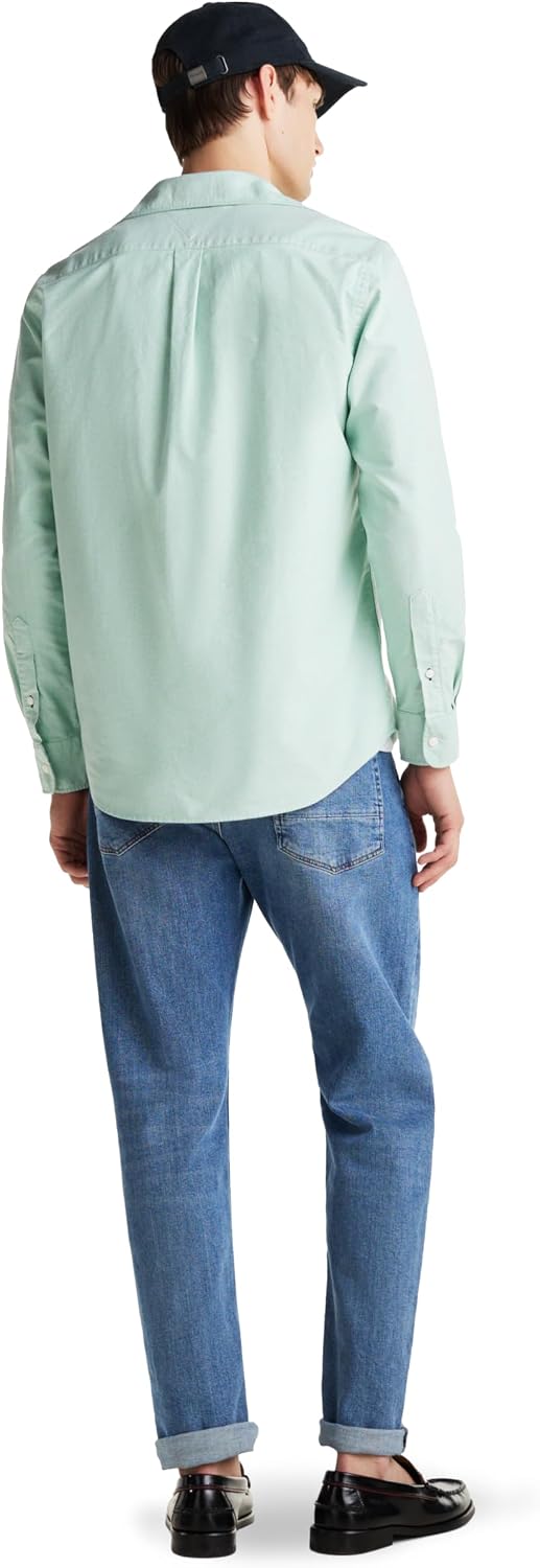 CAMISA HOMBRE TOMMY HILFIGER OXFORD MANGA LARGA REGULAR FIT - 4