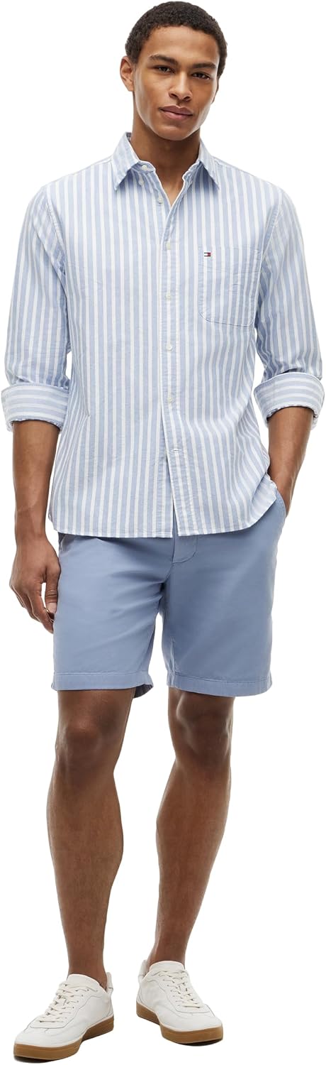 CAMISA HOMBRE TOMMY HILFIGER OXFORD MANGA LARGA REGULAR FIT - 3