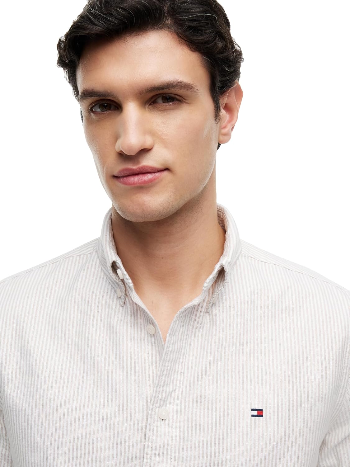 CAMISA DE HOMBRE TOMMY HILFIGER OXFORD MANGA LARGA REGULAR FIT - 2