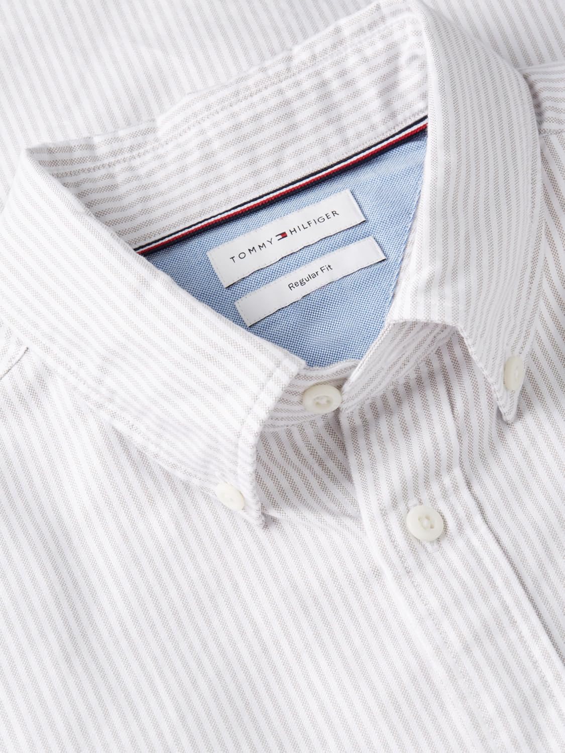 CAMISA DE HOMBRE TOMMY HILFIGER OXFORD MANGA LARGA REGULAR FIT - 5