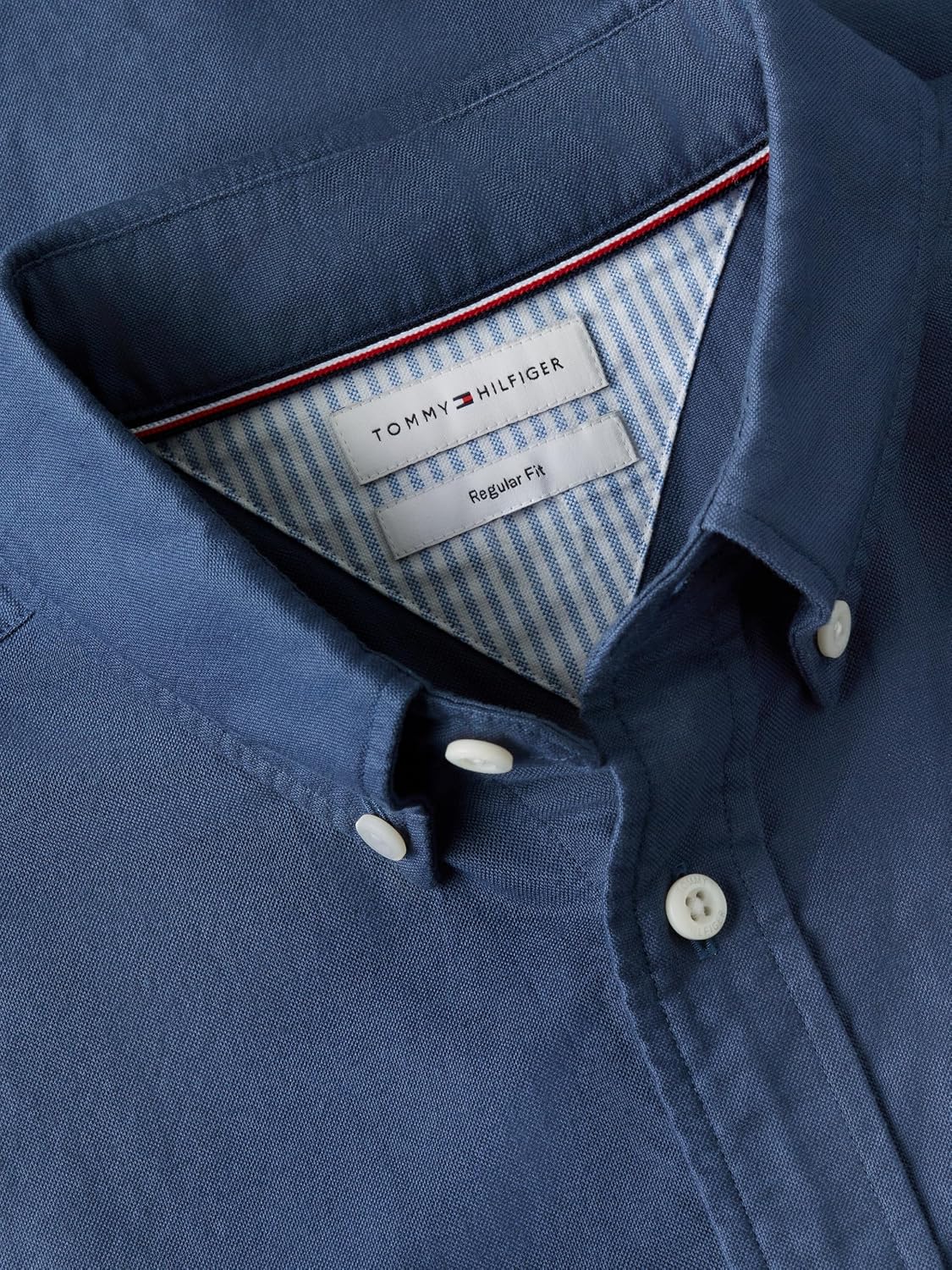 CAMISA DE HOMBRE TOMMY HILFIGER OXFORD MANGA LARGA REGULAR FIT - 5