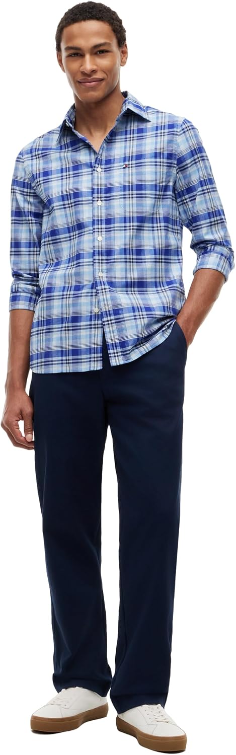 CAMISA DE HOMBRE TOMMY HILFIGER OXFORD MANGA LARGA REGULAR FIT - 3