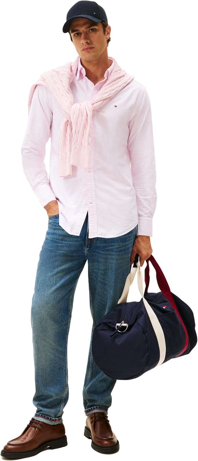 CAMISA HOMBRE TOMMY HILFIGER OXFORD MANGA LARGA REGULAR FIT - 3