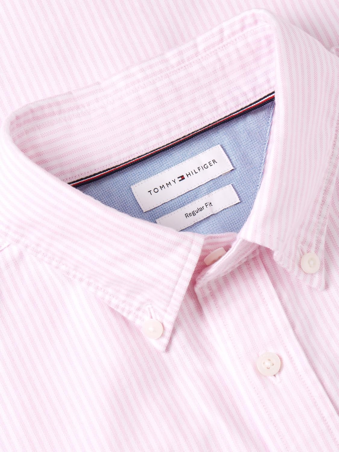 CAMISA HOMBRE TOMMY HILFIGER OXFORD MANGA LARGA REGULAR FIT - 5