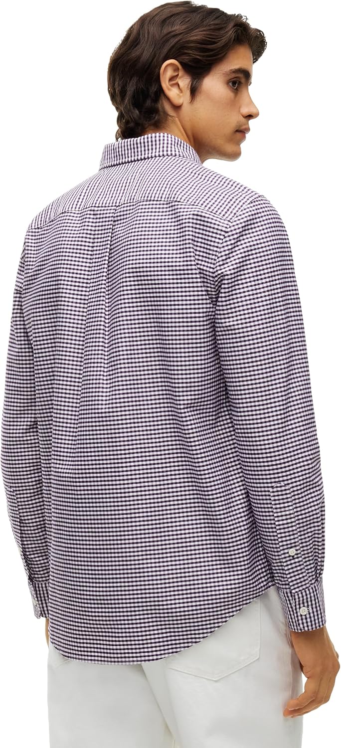 CAMISA HOMBRE TOMMY HILFIGER OXFORD MANGA LARGA REGULAR FIT - 4
