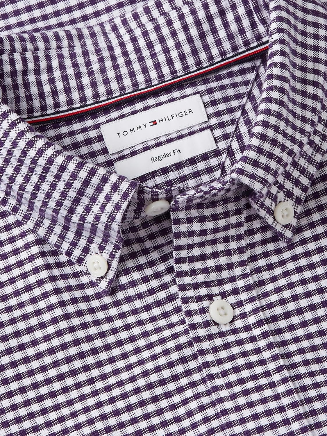 CAMISA HOMBRE TOMMY HILFIGER OXFORD MANGA LARGA REGULAR FIT - 5