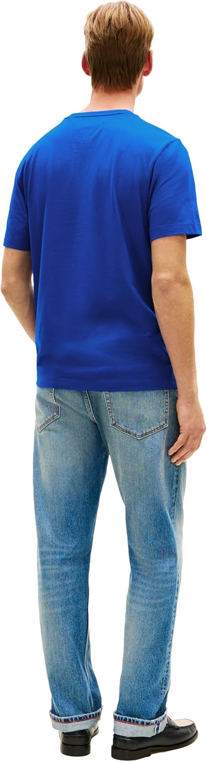 POLO HOMBRE TOMMY HILFIGER MANGA CORTA ALGODÓN CUELLO REDONDO REGULAR FIT - 4