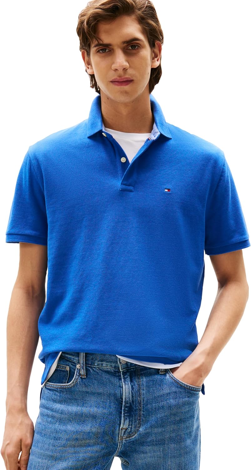 POLO PARA HOMBRE TOMMY HILFIGER MANGA CORTA ALGODÓN CLASSIC FIT - 1