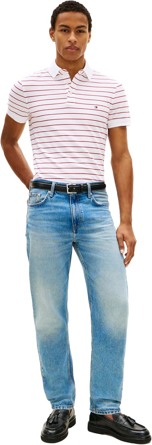 POLO PARA HOMBRE TOMMY HILFIGER SLIM FIT CON ALGODÓN ORGÁNICO Y STRETCH - 3