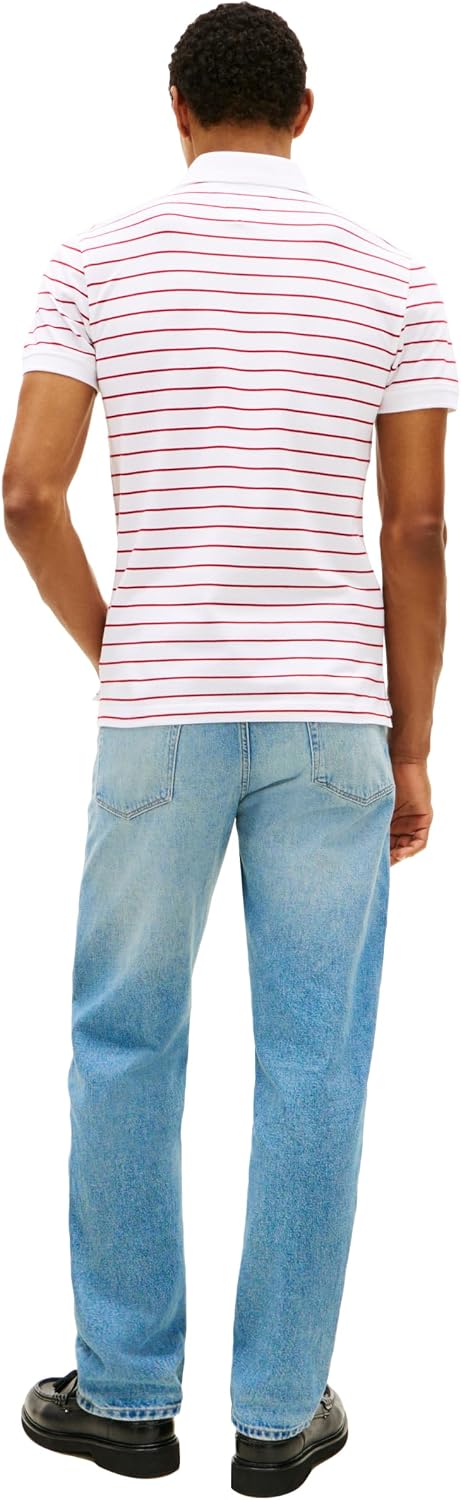 POLO PARA HOMBRE TOMMY HILFIGER SLIM FIT CON ALGODÓN ORGÁNICO Y STRETCH - 4
