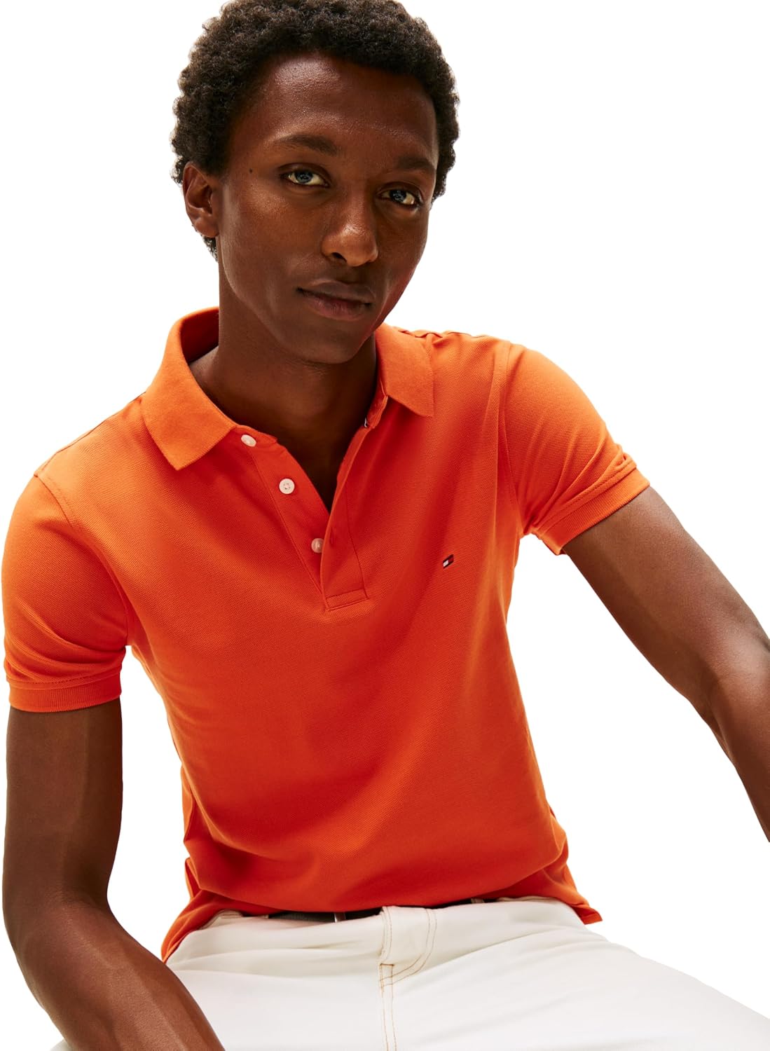 POLO PARA HOMBRE TOMMY HILFIGER SLIM FIT CON ALGODÓN ORGÁNICO Y STRETCH - 2