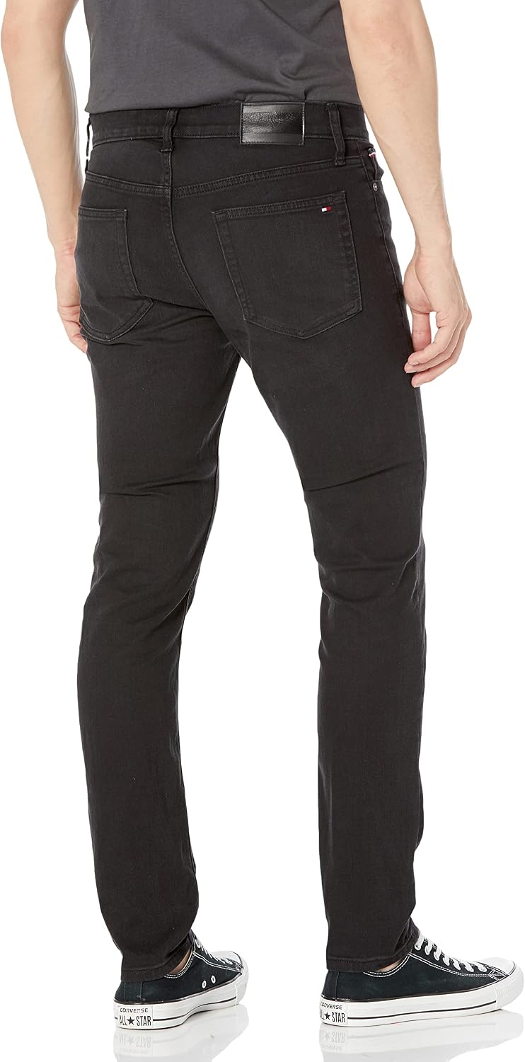 JEANS PARA HOMBRE TOMMY JEANS SLIM FIT NEGRO LAVADO - 2