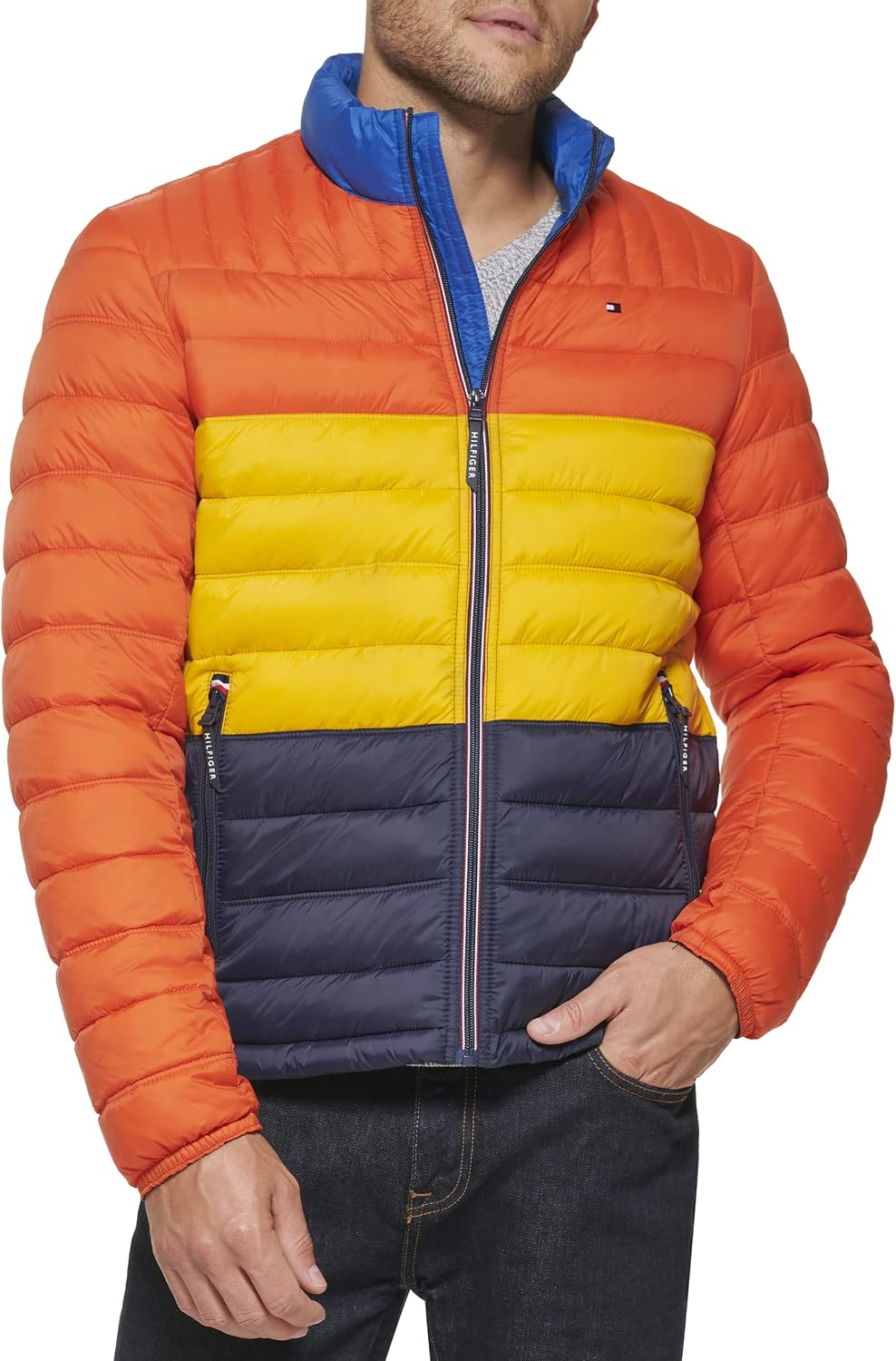 CASACA HOMBRE TOMMY HILFIGER ULTRA LOFT LIGERA PLEGABLE - 1