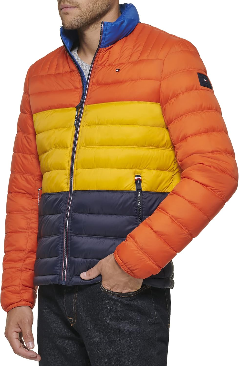 CASACA HOMBRE TOMMY HILFIGER ULTRA LOFT LIGERA PLEGABLE - 3