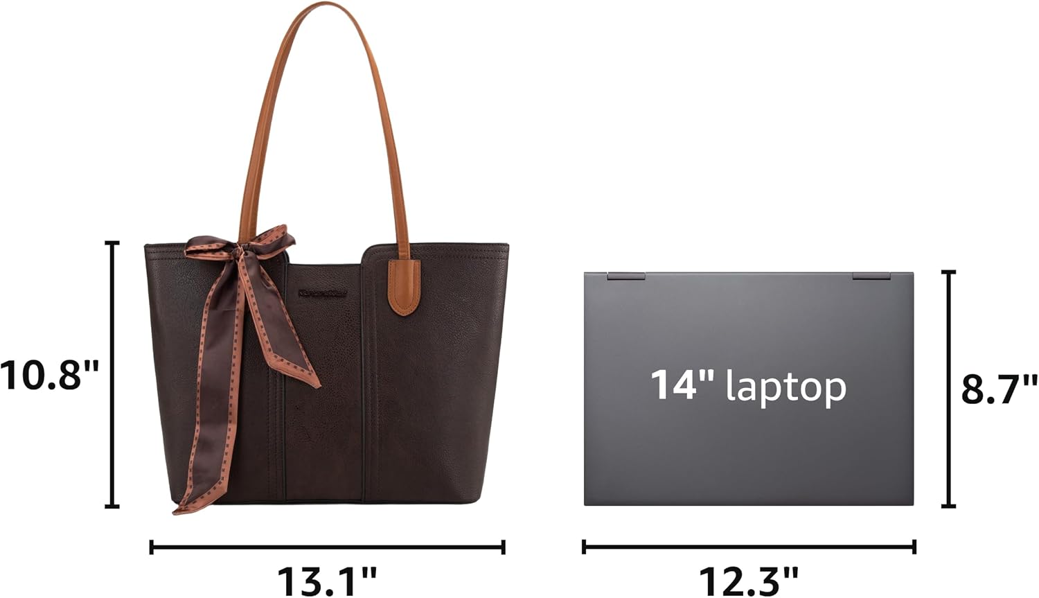 BOLSO TOTE MONTANA WEST PARA MUJER SATCHEL CON ASA SUPERIOR - 3