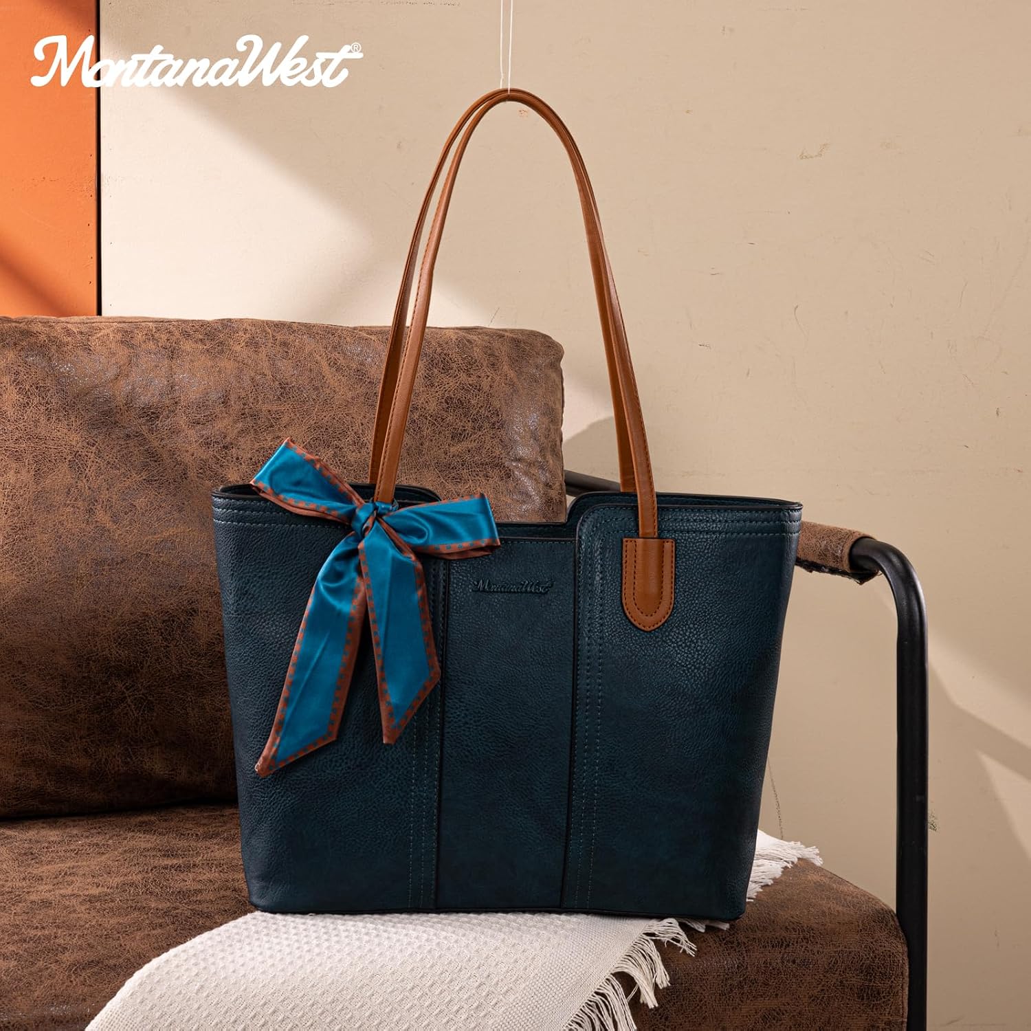 BOLSO TOTE MONTANA WEST PARA MUJER SATCHEL TOP HANDLE - 3