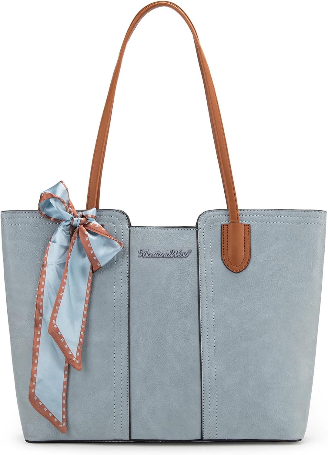 BOLSO TOTE MONTANA WEST MWC-323BL AZUL PASTEL - 1