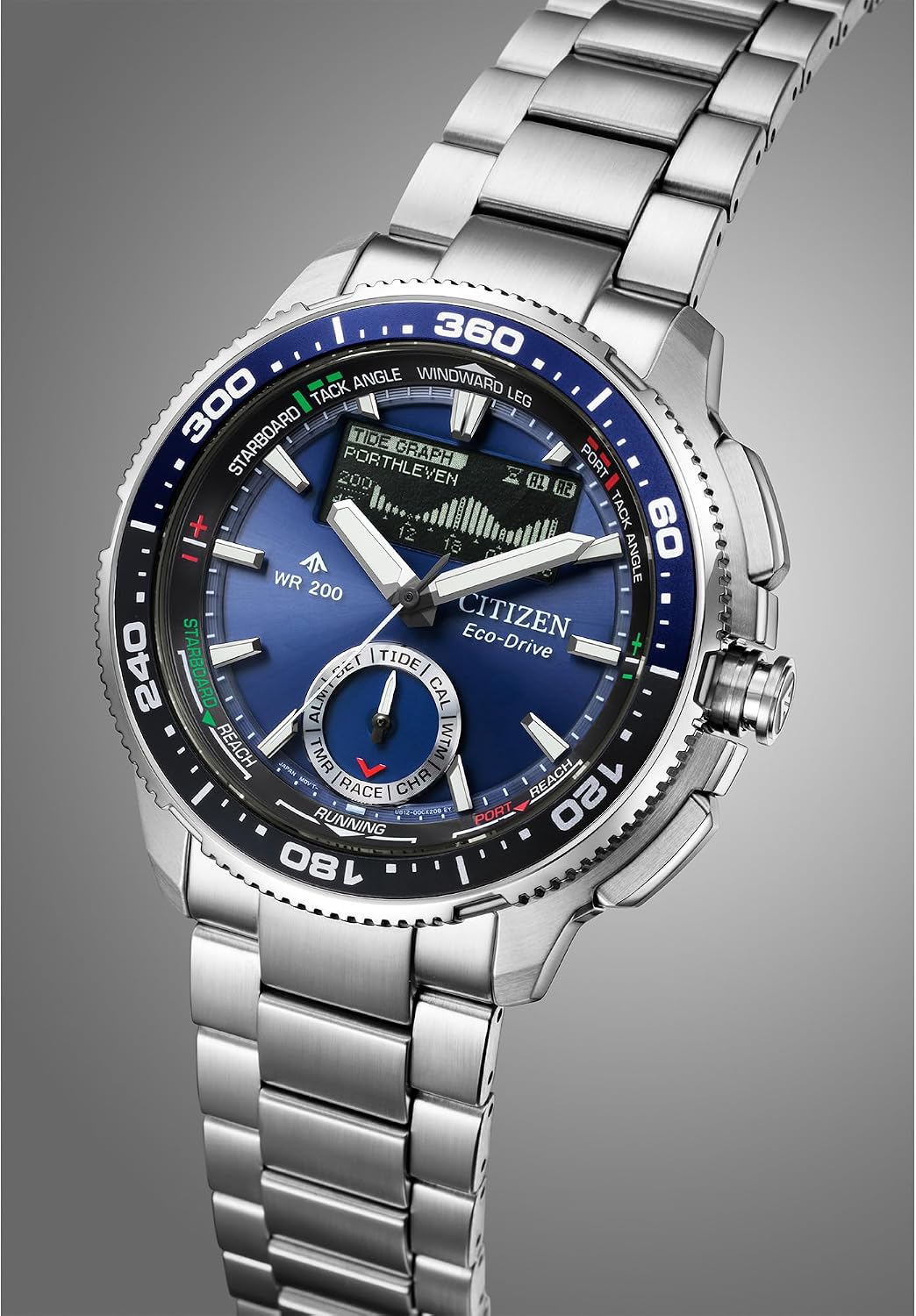 RELOJ DE PULSERA CITIZEN ECO-DRIVE WAVETRACKER HOMBRE 42MM ACERO INOXIDABLE - 4