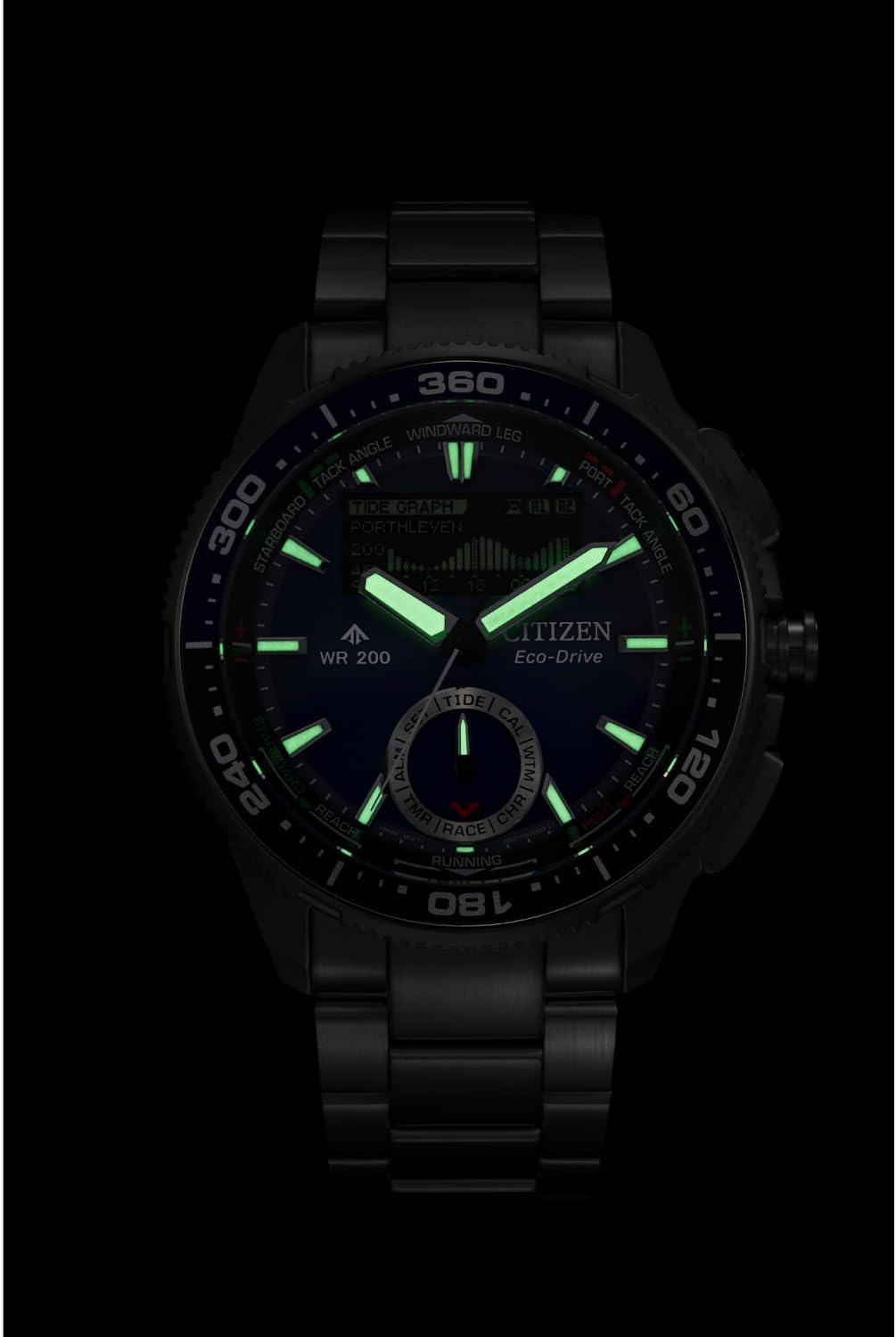 RELOJ DE PULSERA CITIZEN ECO-DRIVE WAVETRACKER HOMBRE 42MM ACERO INOXIDABLE - 5