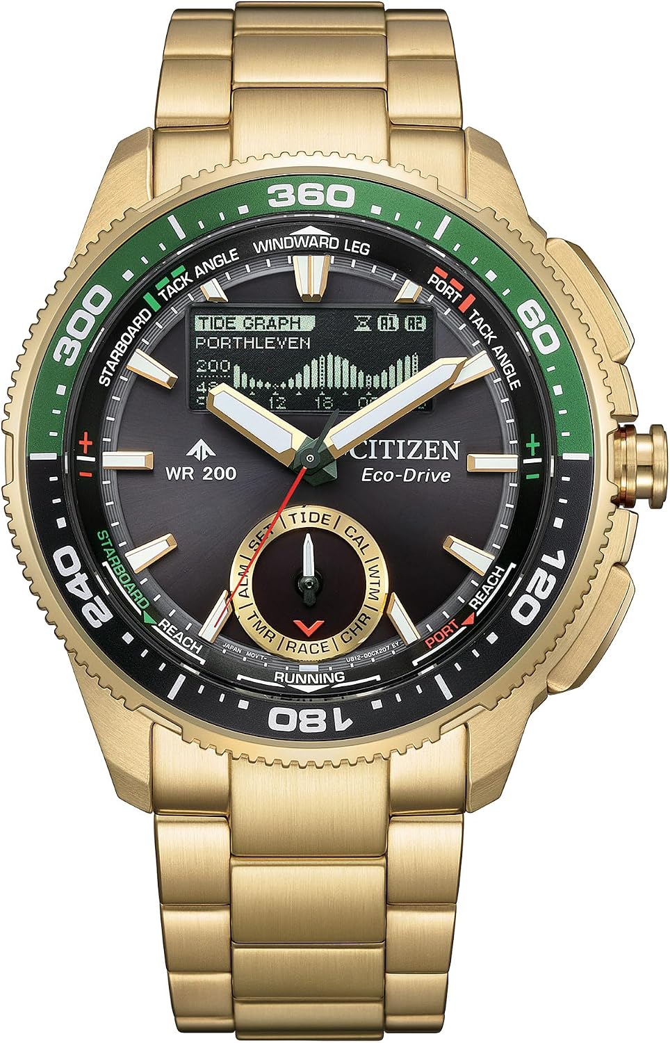 RELOJ DE PULSERA CITIZEN ECO-DRIVE WAVETRACKER HOMBRE 42MM ACERO INOXIDABLE - 1