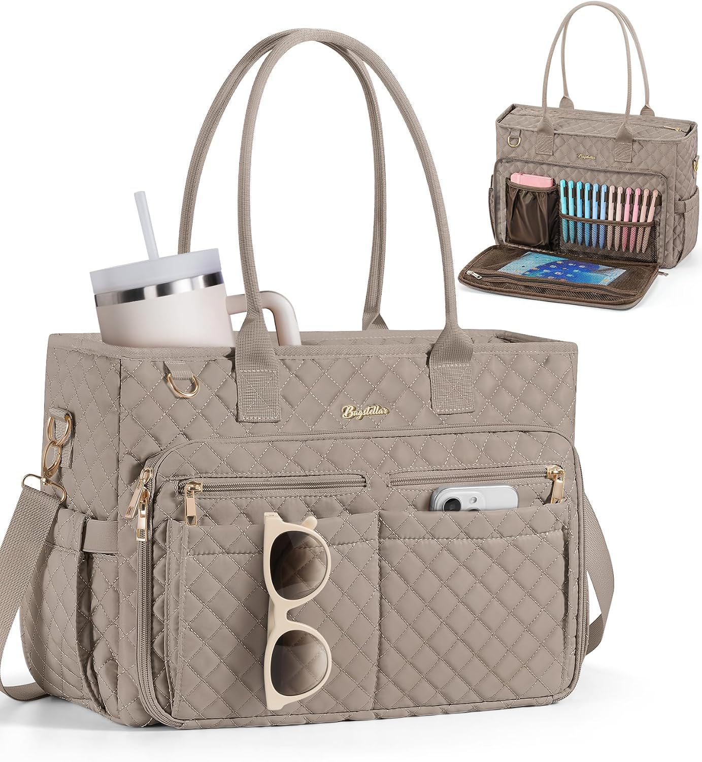 BOLSO TOTE BAG BAGSTELLAR PARA MUJER, PARA LAPTOP 15.6' - 1