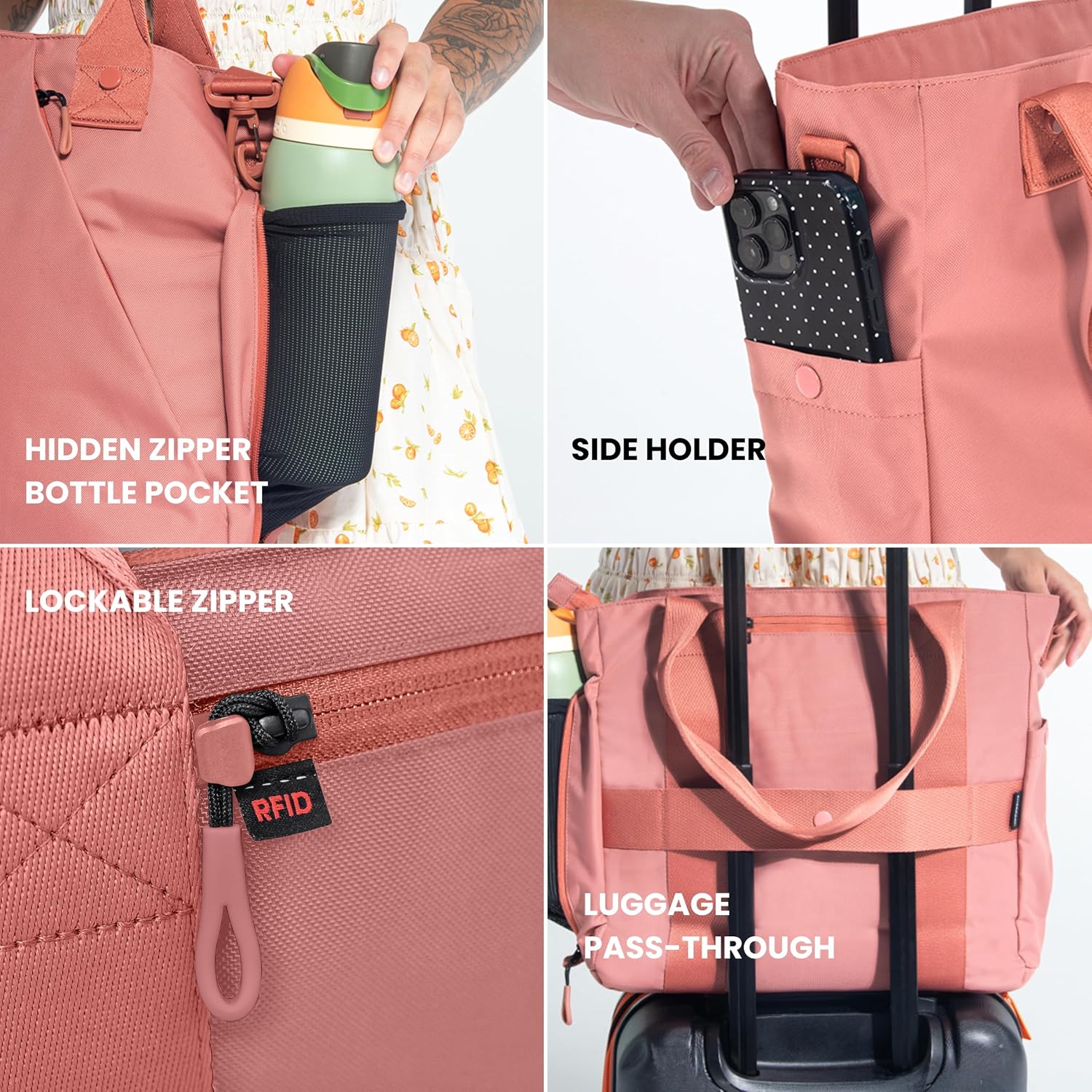 BOLSO TOTE SHERPANI JETSETTER PARA LAPTOP 15.6' - 3