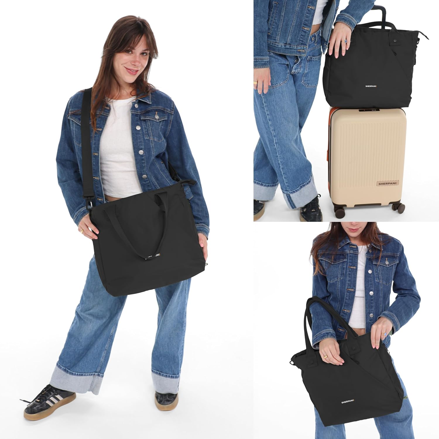 BOLSO TOTE SHERPANI JETSETTER PARA LAPTOP 15.6' - 2