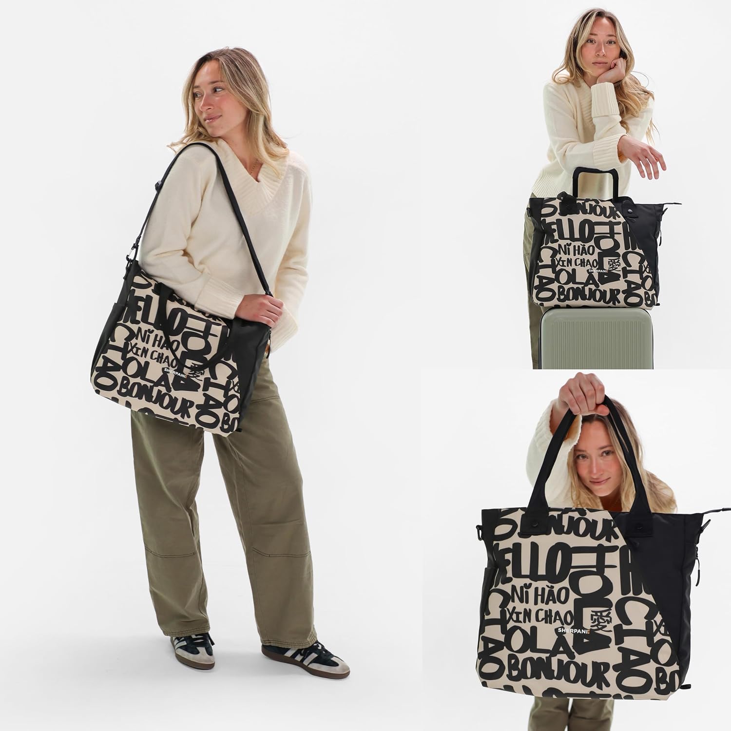 BOLSO TOTE SHERPANI JETSETTER PARA LAPTOP 15.6' - 2