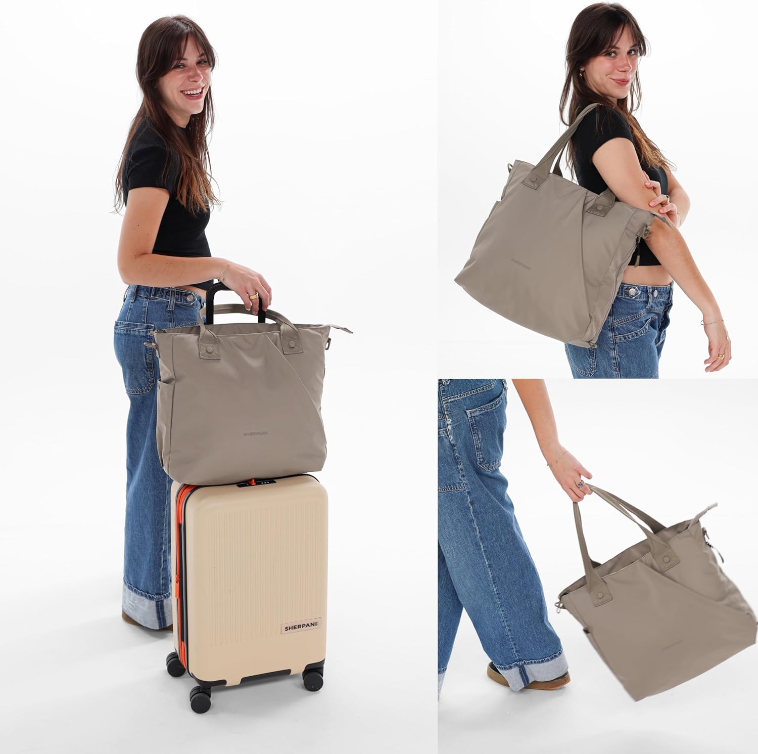 BOLSO TOTE SHERPANI JETSETTER PARA LAPTOP 15.6' - 2