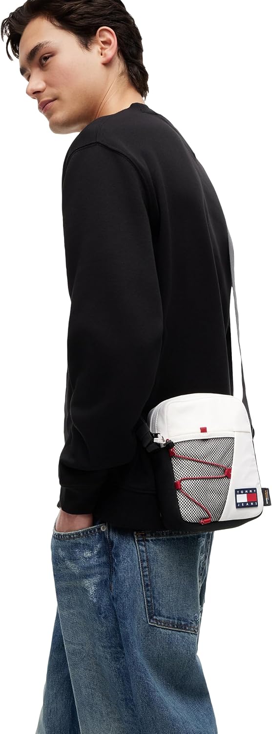 BOLSO CRUZADO LIGERO TOMMY JEANS PARA HOMBRE CON BOLSILLO CON CIERRE - 2
