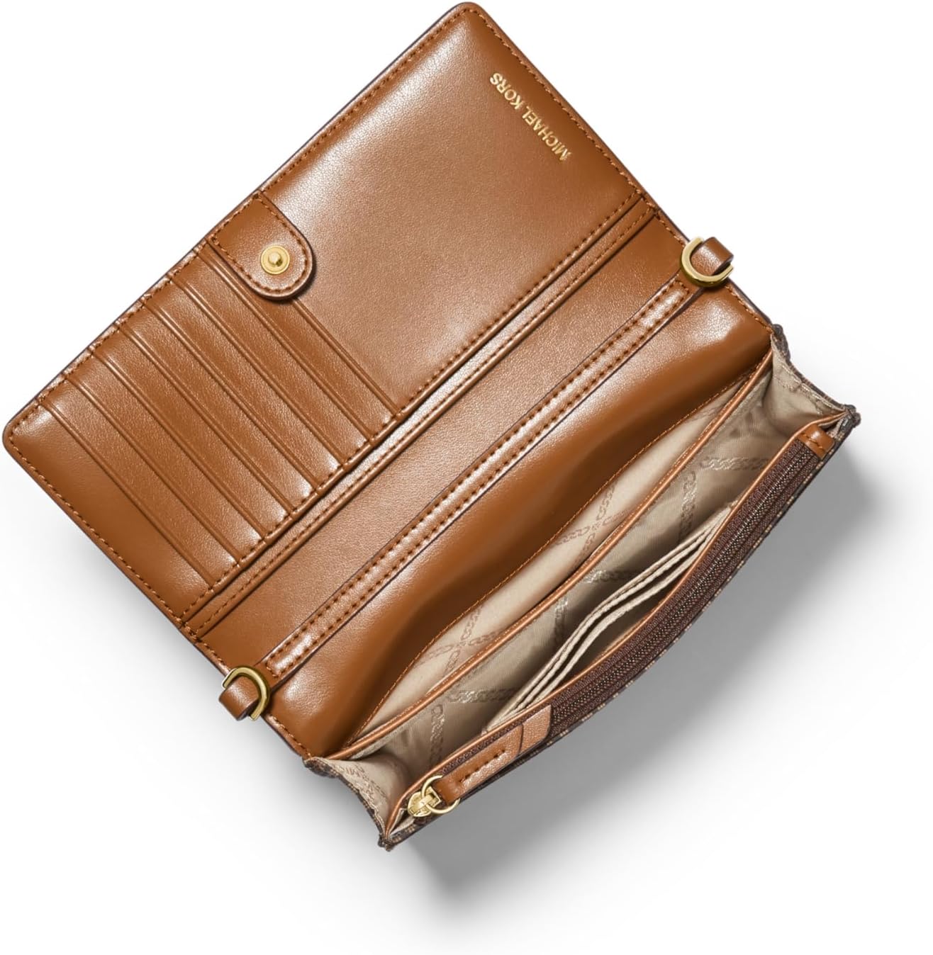 BOLSO CRUZADO MICHAEL KORS JET SET SMALL PHONE CON CORREA TEJIDA - 4