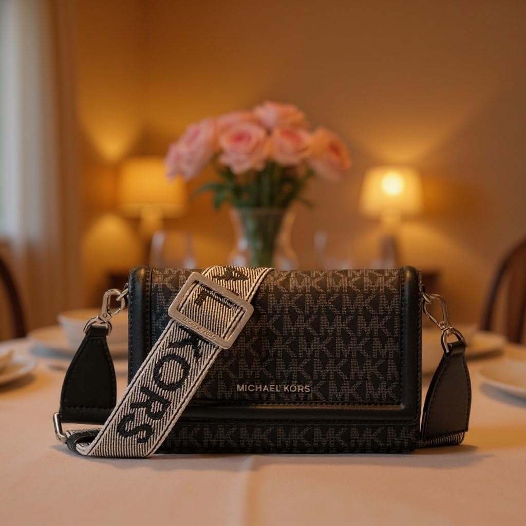 BOLSO CRUZADO PEQUEÑO MICHAEL KORS JET SET CON CORREA PARA TELÉFONO - 5