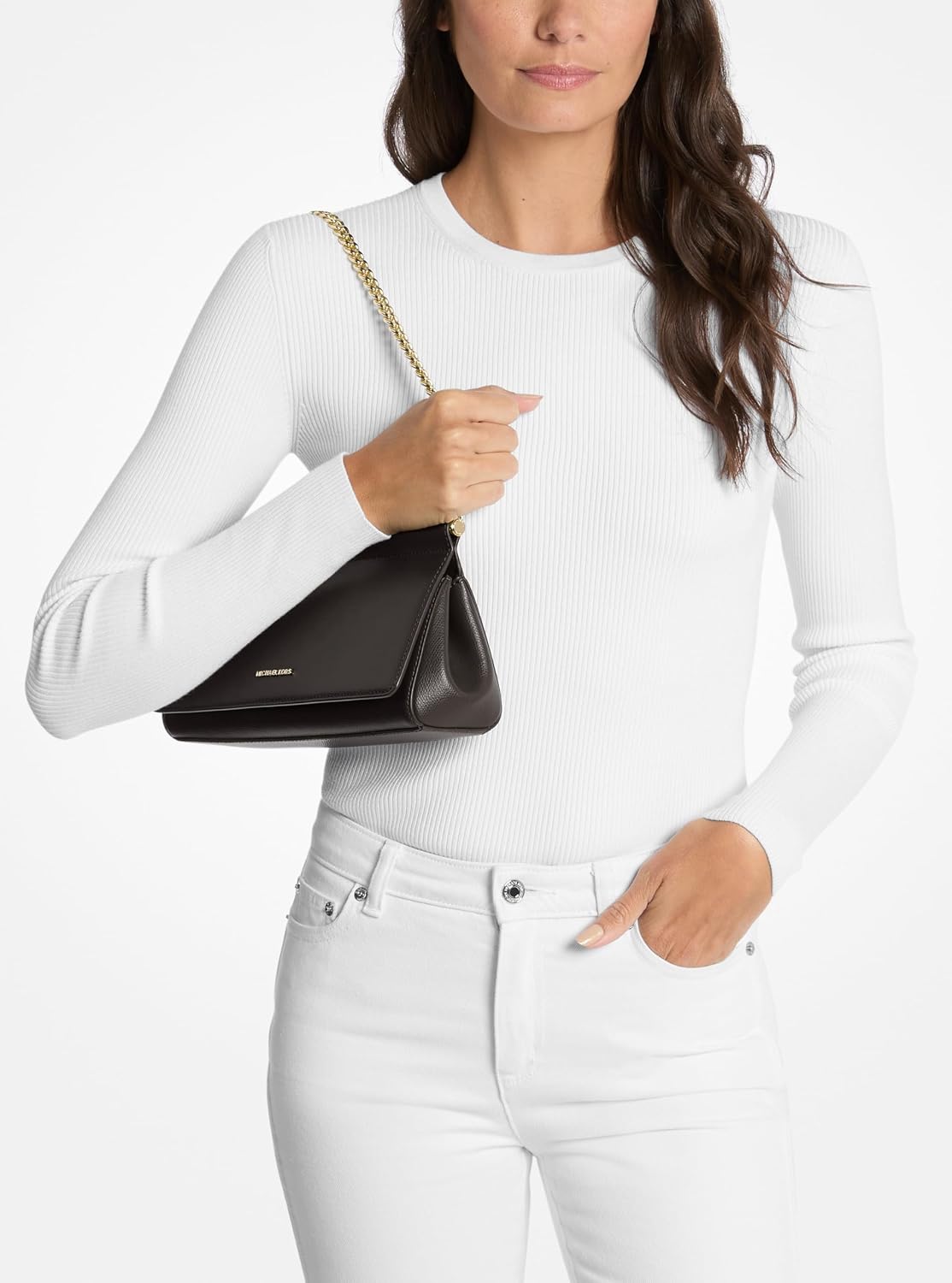 BOLSO DE MANO MICHAEL KORS CARMINE MEDIANO - 3