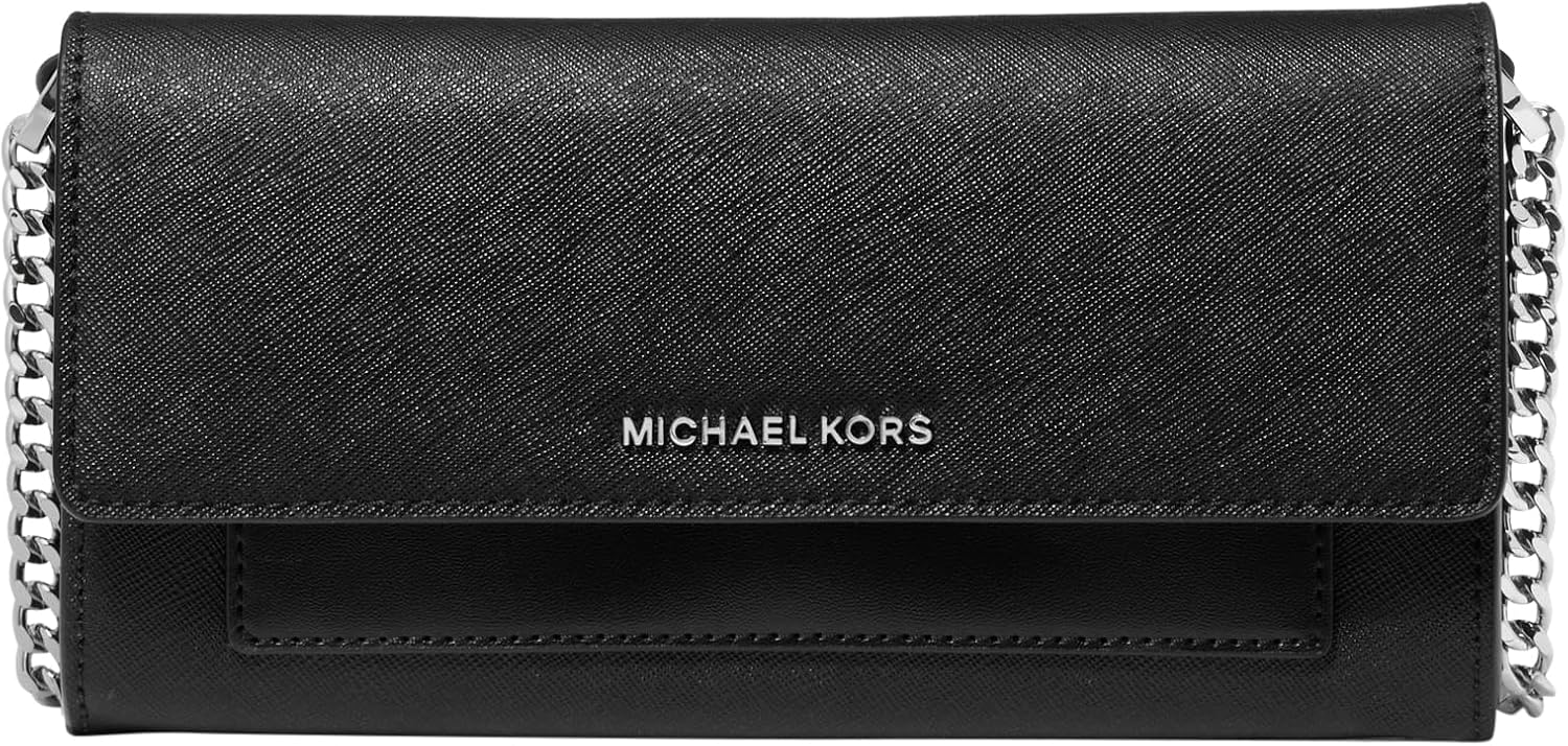 BOLSO CRUZADO CON BILLETERA MICHAEL KORS JET SET MEDIANO 2 EN 1 - 1