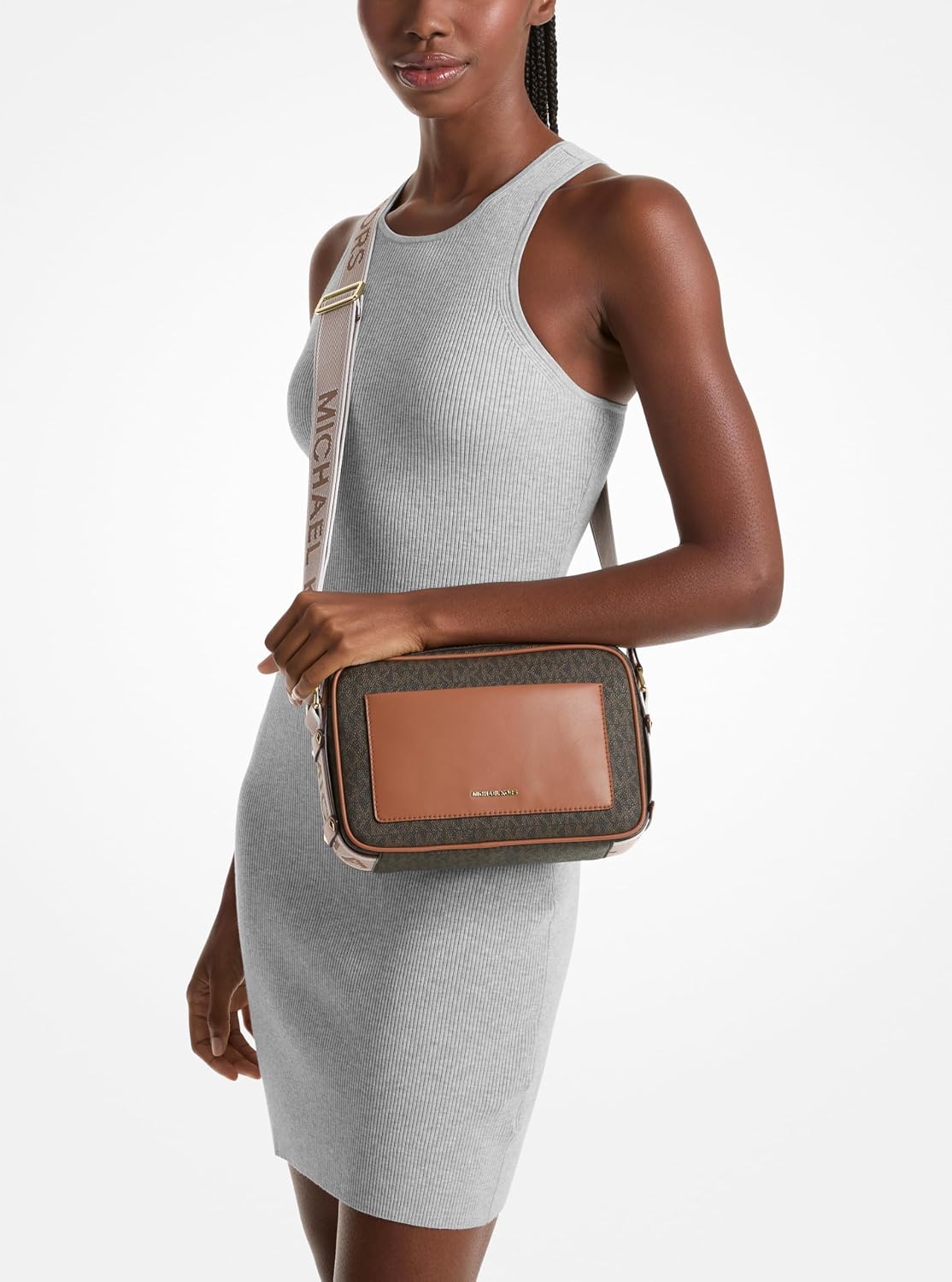 BOLSO CRUZADO MICHAEL KORS MAEVE LARGE POCKET - 2