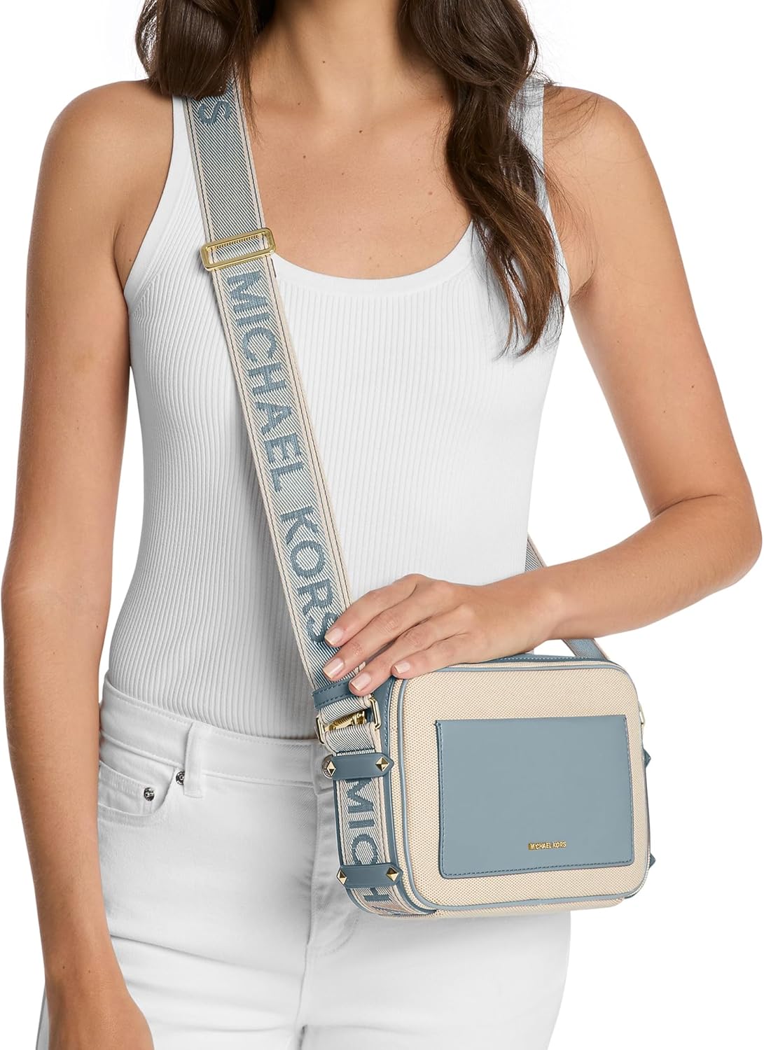 BOLSO CRUZADO MICHAEL KORS MAEVE LARGE POCKET - 2