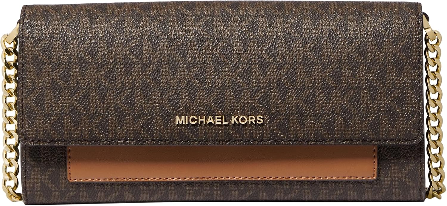 BOLSO CRUZADO CON BILLETERA MICHAEL KORS JET SET MEDIANO 2 EN 1 - 1