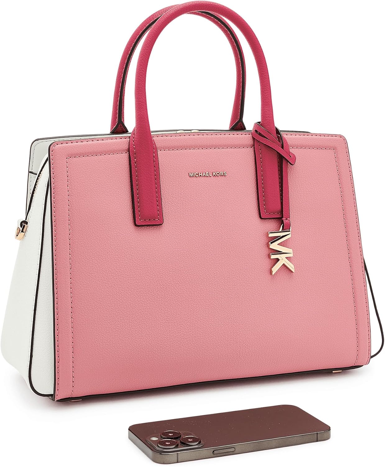 BOLSO SATCHEL MICHAEL KORS LAILA MEDIANO - 3