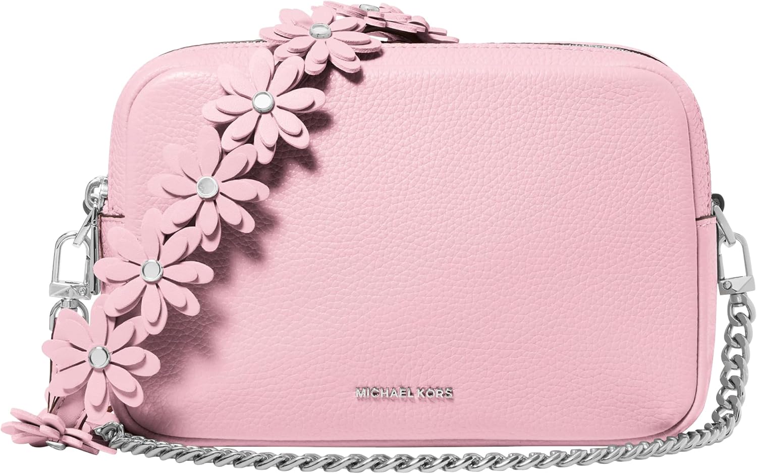 BOLSO CRUZADO MICHAEL KORS BRYANT MEDIANO CON DOBLE CIERRE Y CADENA - 1