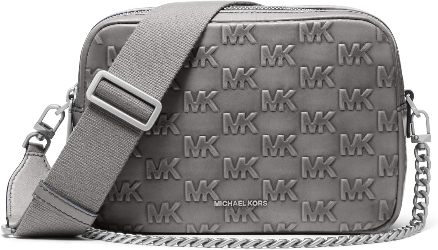 BOLSO CRUZADO MICHAEL KORS BRYANT MEDIANO CON DOBLE CIERRE Y CADENA - 1