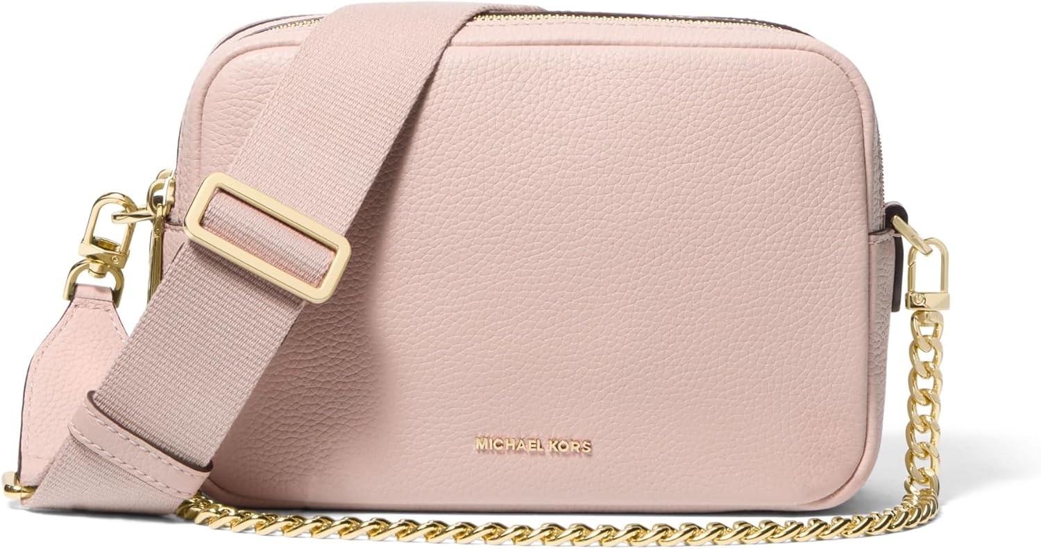 BOLSO CRUZADO MICHAEL KORS BRYANT MEDIANO CON DOBLE CIERRE Y CADENA - 1