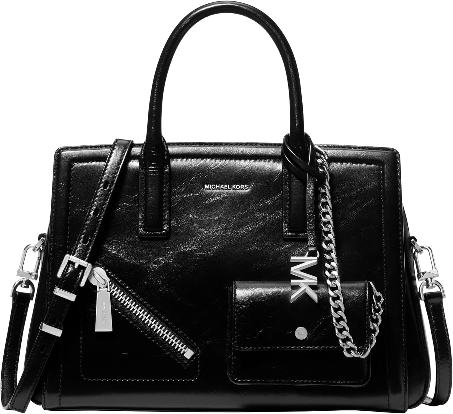 BOLSO SATCHEL MICHAEL KORS LAILA MEDIANO - 1