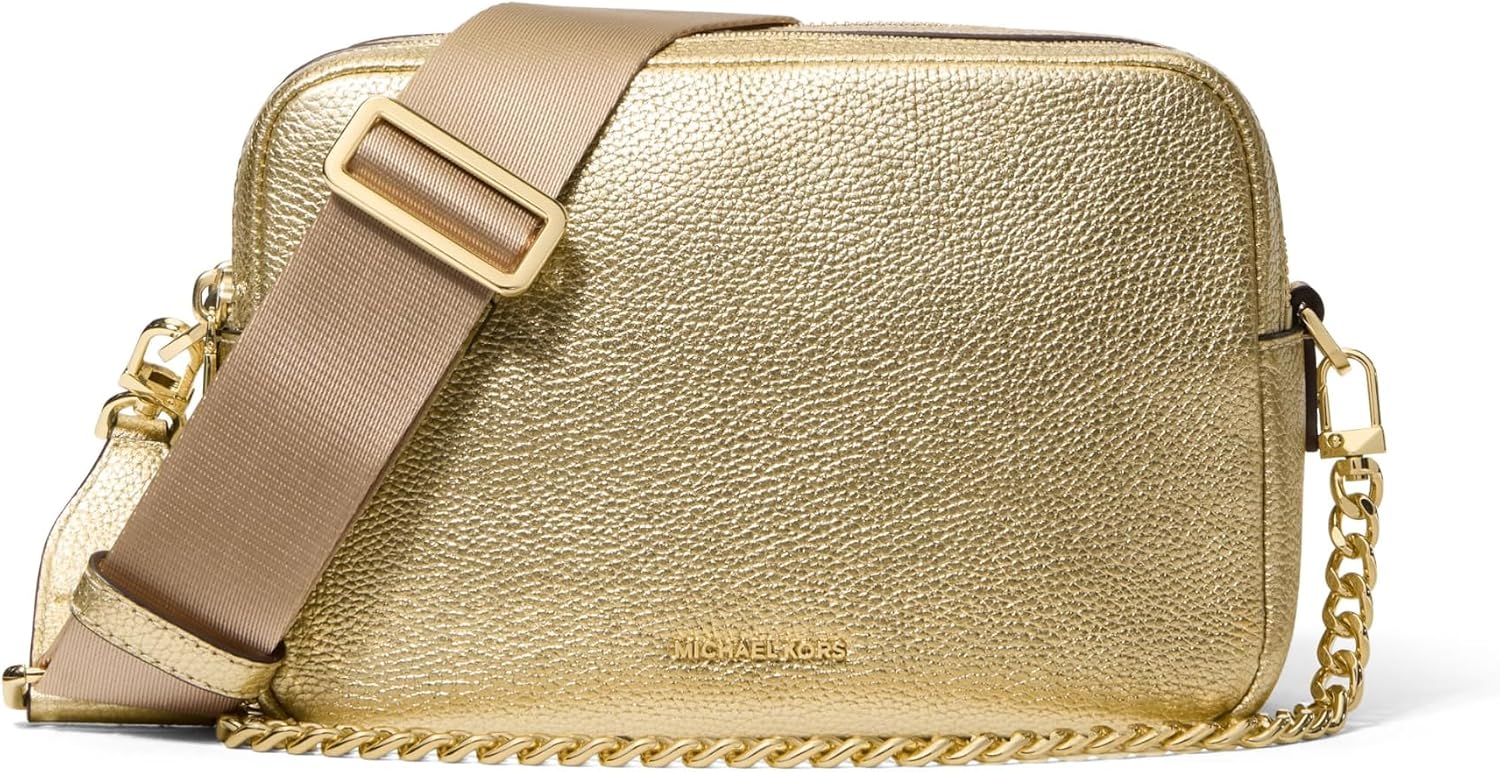 BOLSO CRUZADO MICHAEL KORS BRYANT MEDIANO DOBLE CIERRE CON CADENA PARA MUJER - 1