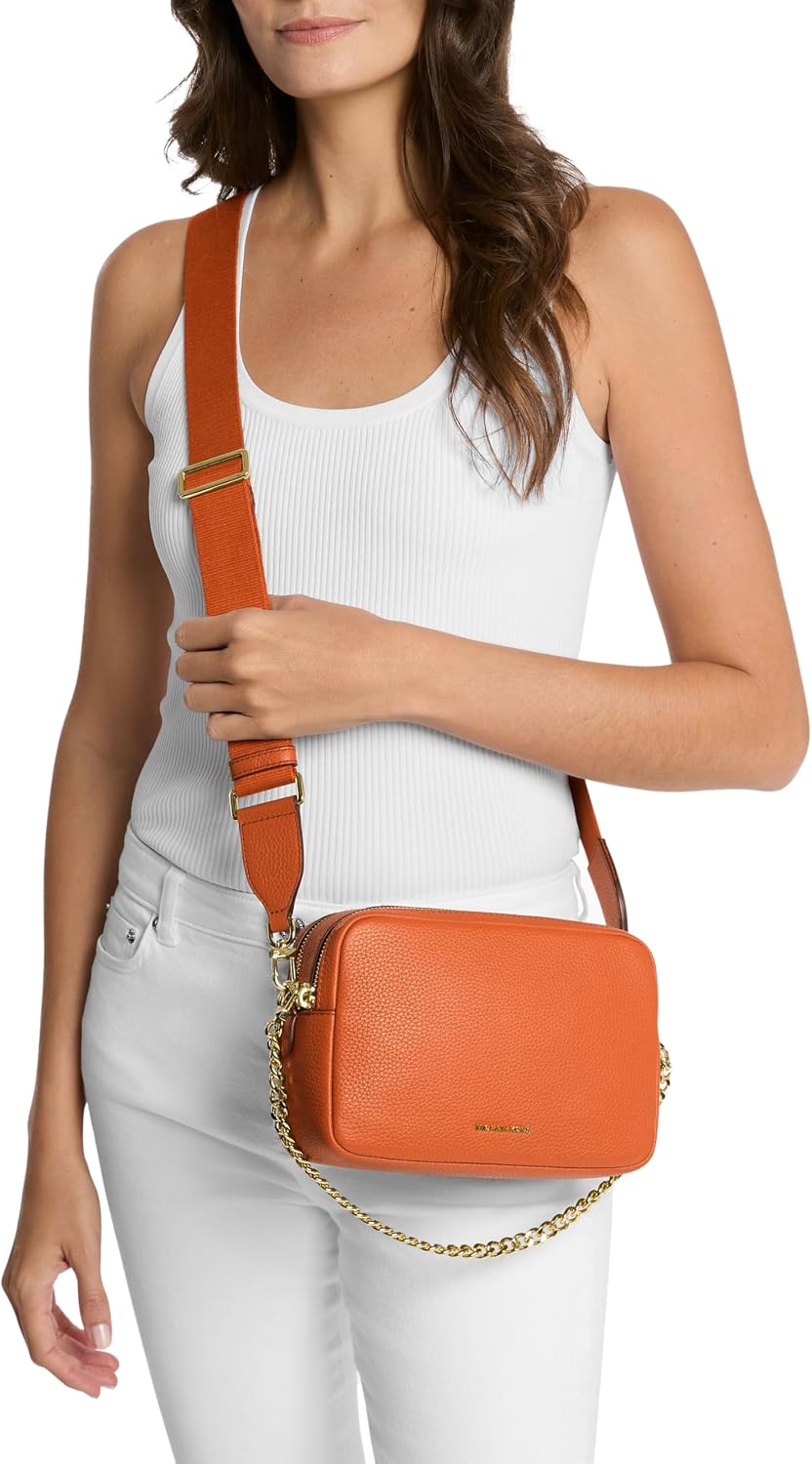 BOLSO CRUZADO MICHAEL KORS BRYANT MEDIANO CON DOBLE CIERRE Y CADENA - 2