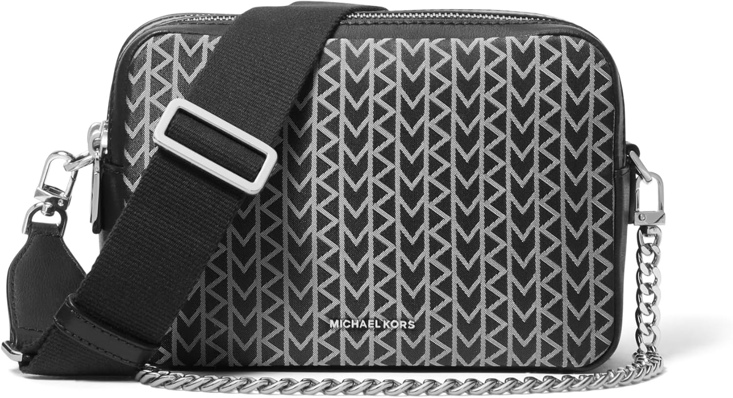 BOLSO CRUZADO MICHAEL KORS BRYANT MEDIANO DOBLE CIERRE CON CADENA PARA MUJER - 1