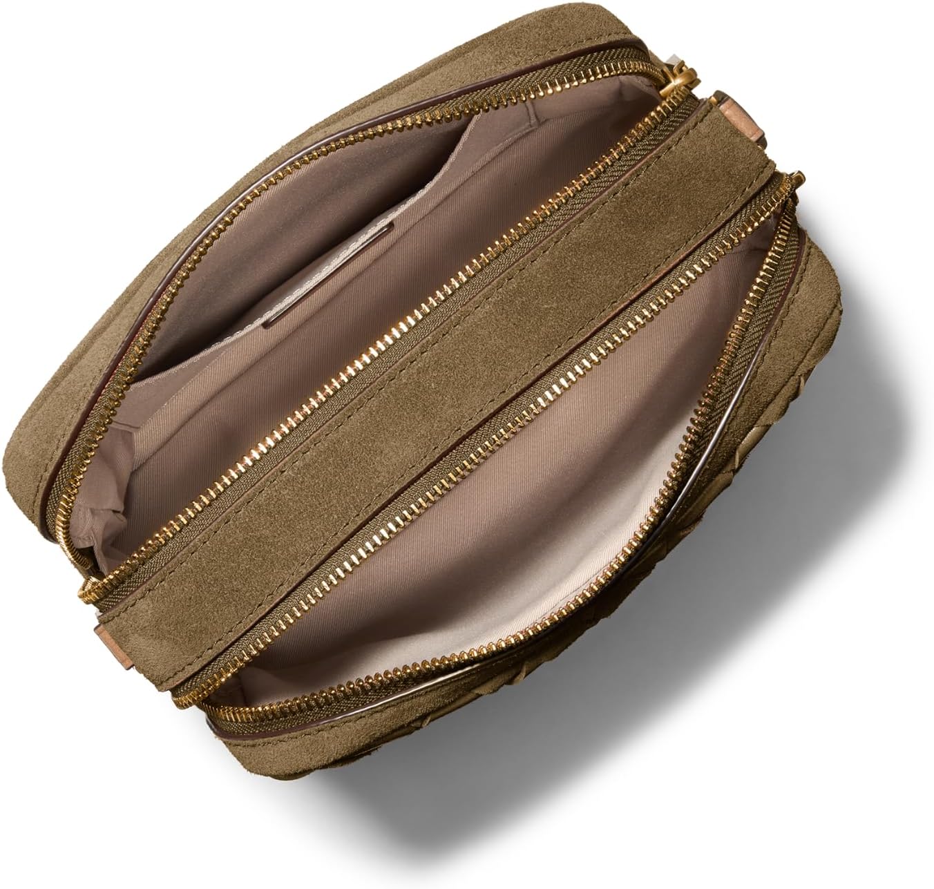 BOLSO CRUZADO MICHAEL KORS BRYANT MEDIANO CON DOBLE CIERRE Y CADENA - 3