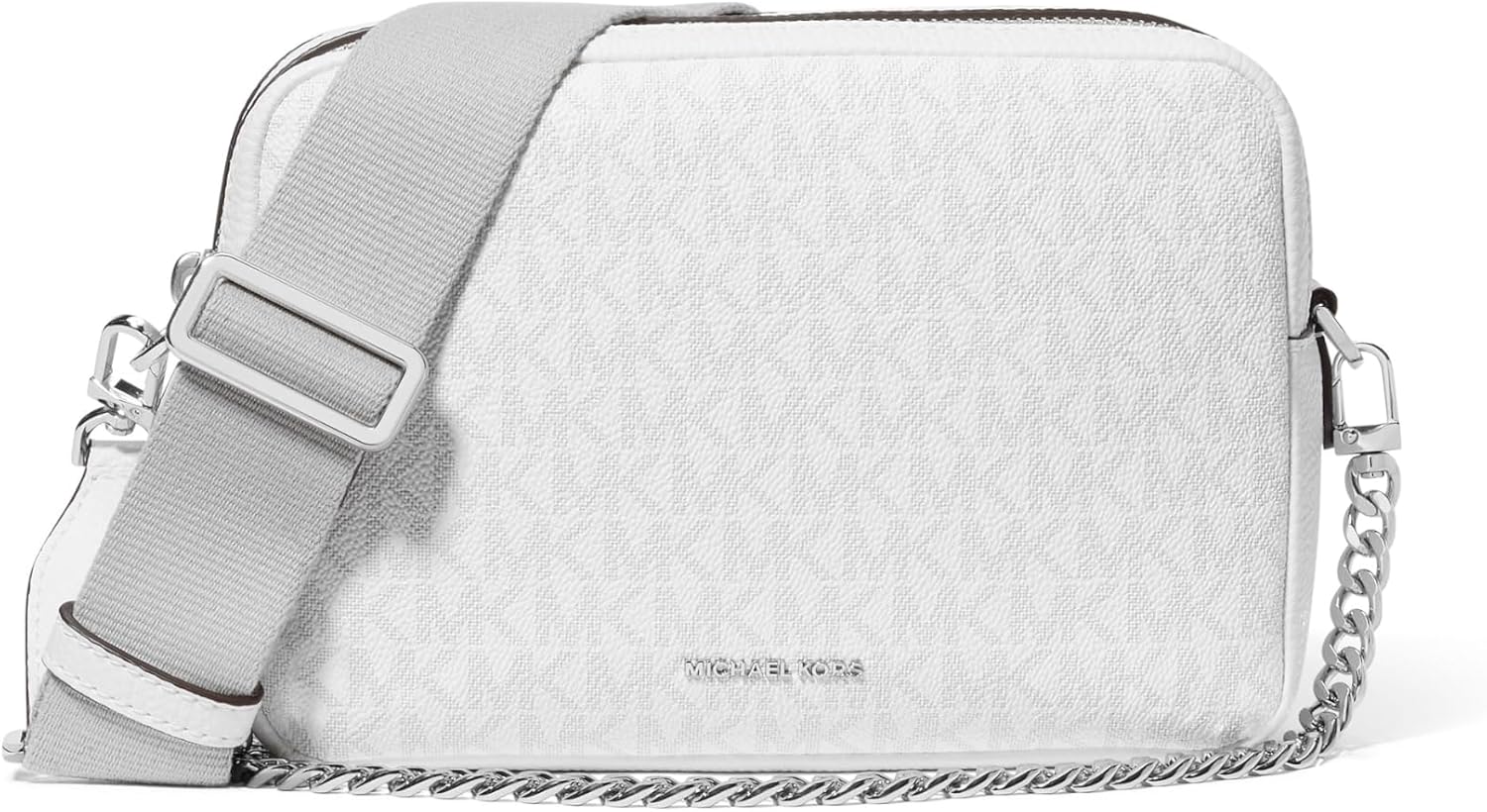 BOLSO CRUZADO MICHAEL KORS BRYANT MEDIANO CON DOBLE CIERRE Y CADENA - 1
