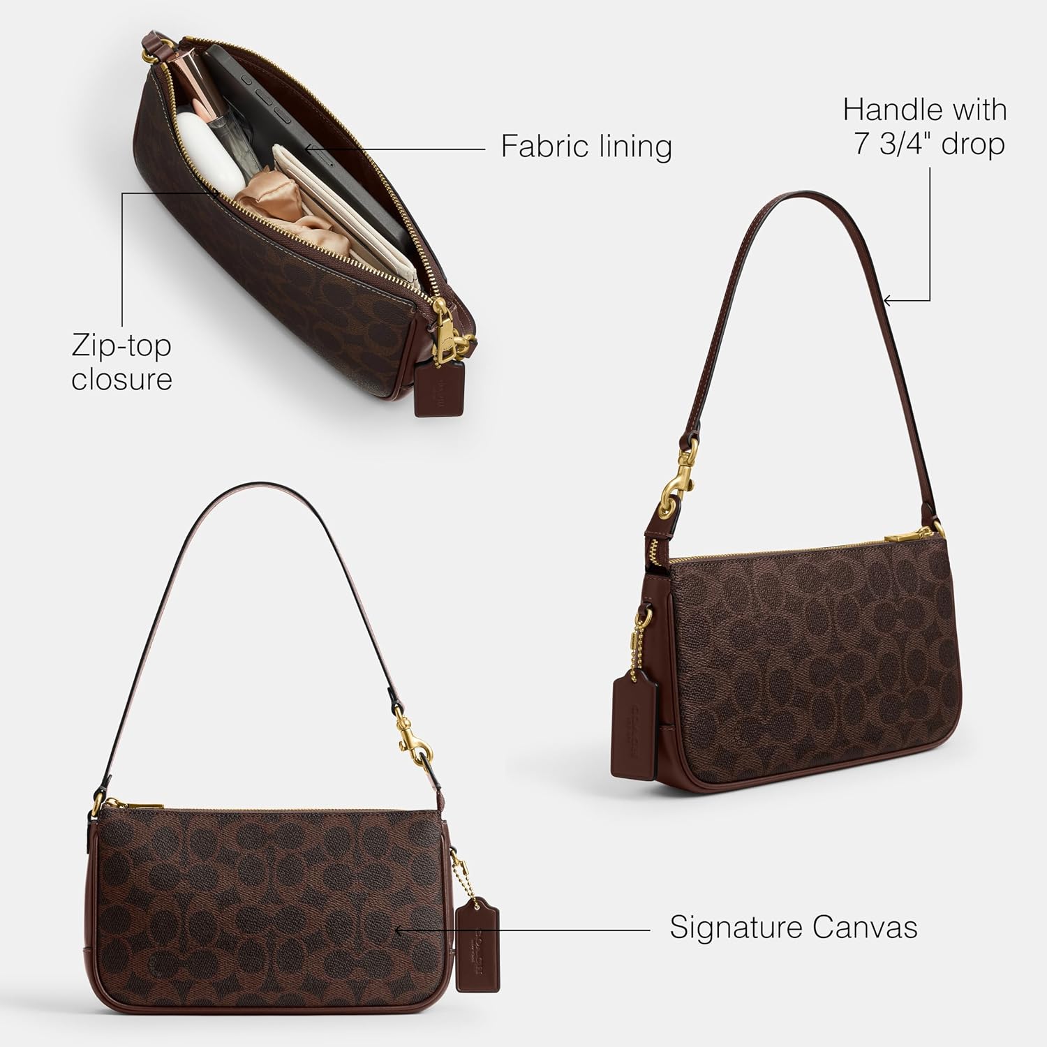 BOLSO COACH PLAZA BAG - 3