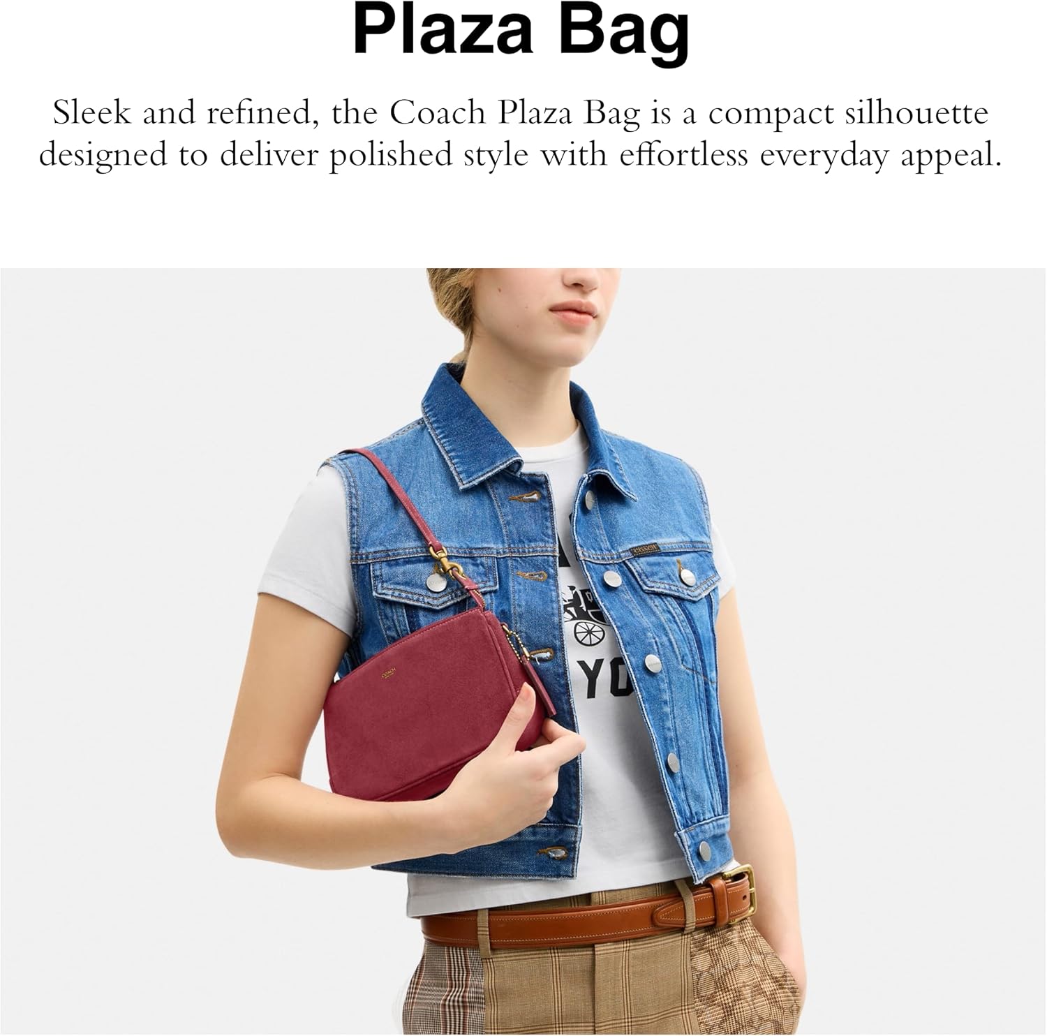 BOLSO COACH PLAZA BAG - 3