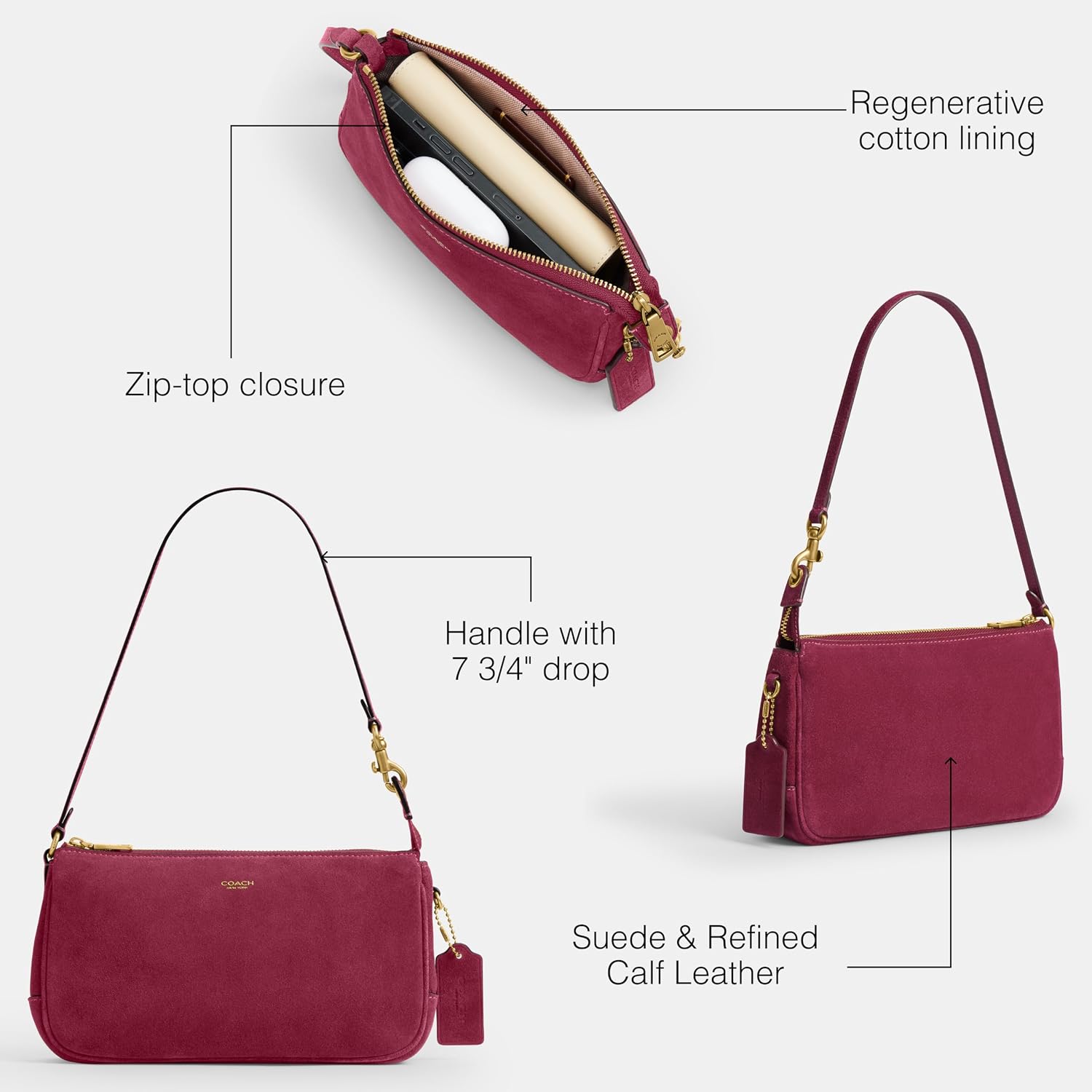 BOLSO COACH PLAZA BAG - 4
